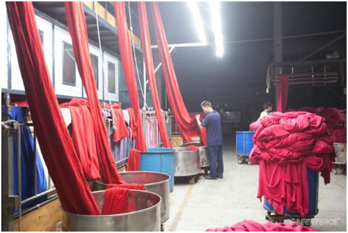 cotton dyehouse China